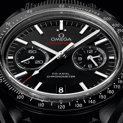 omega speedmaster moonwatch co-axial chronograph dark side of the moon|Omega Speedmaster watch.